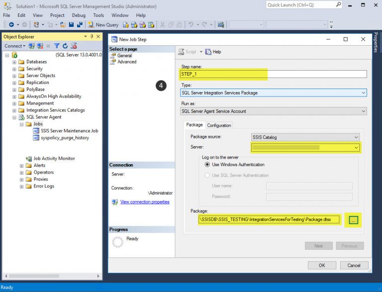 วิธีการใช้ SQL Server Agent Jobs สำหรับการ Call SSIS Package ใน MS SQL ...