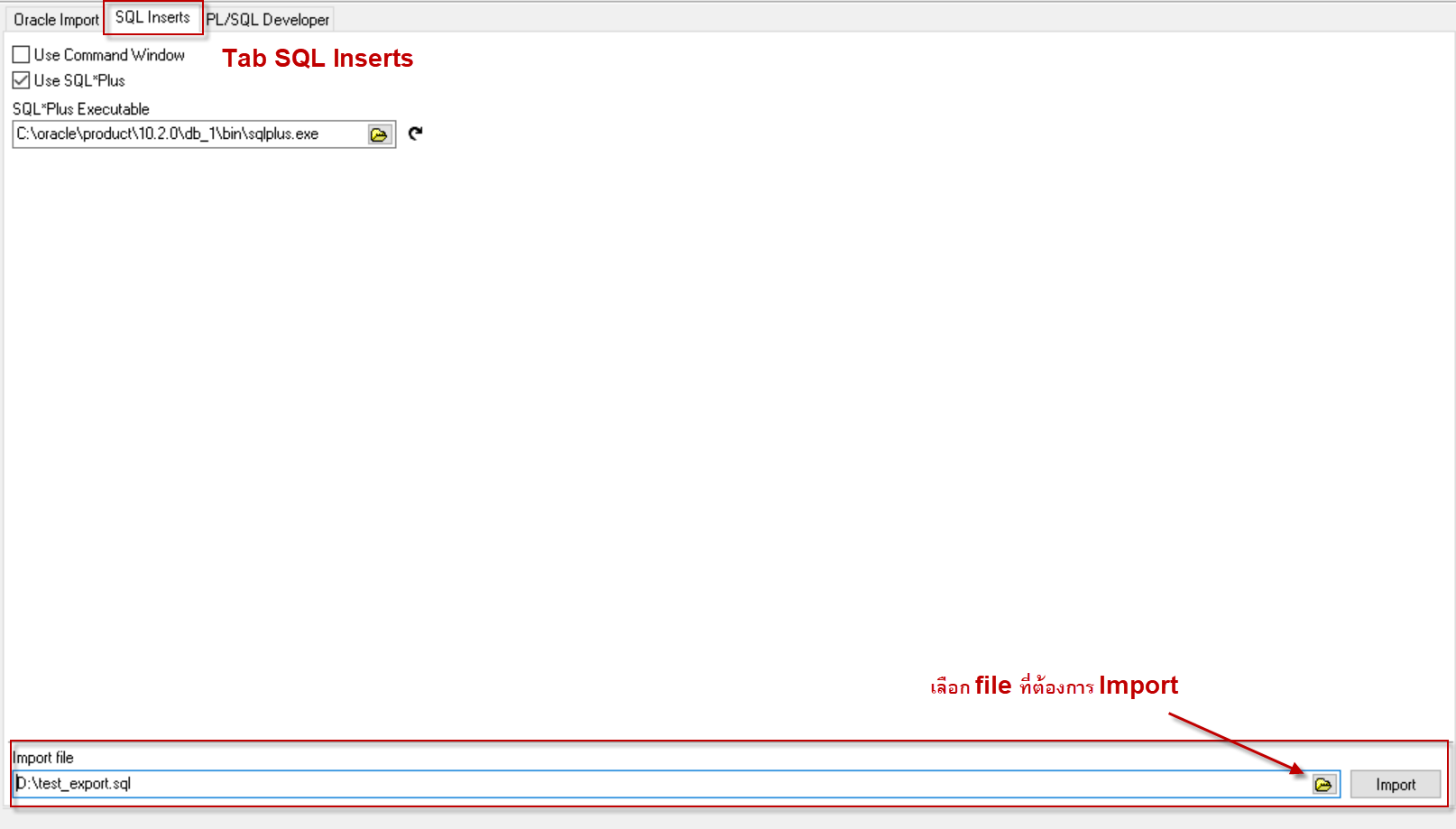 การ Import/Export ข้อมูล ด้วย Tool ใน PL/SQL Developer – Knowledge ...